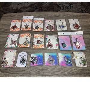 🎀 $6 - Snap Jewelry Charms, Pendants & Necklaces for Interchangeable Charms